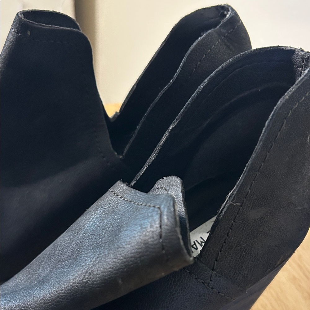 Steve Madden Black Ankle Booties - Picture 6 of 6